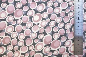 Satén Fino Mitra Círculos Rosa 2
