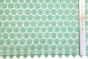 Guipur Cia Medallón Verde 2