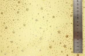 Organza Estrellas Dorado 2