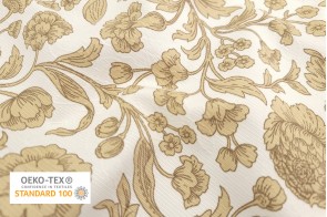 Jacquard Garden Flores Camel