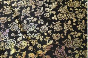 Punto Carnaval Flores Negro 2