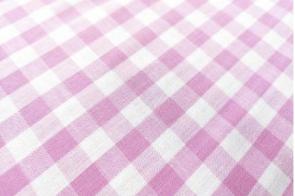 Algodón Cuadros Rosa (1cm) 2